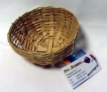 Kanarien Nest / Bambus Ø 10 cm
