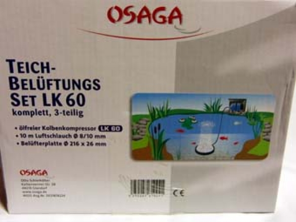 * Luftpumpe - Teichbelüftungsset LK60