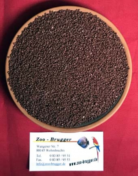 Aquarienkies braun Körnung 1-2 mm 5 kg