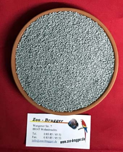 Aquarienkies grau Körnung 1-2 mm 5 kg